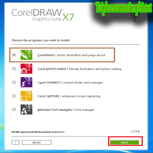 CorelDraw X7-9