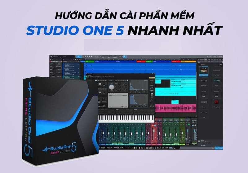 Studio One 5 là ứng dụng được ưa chuộng