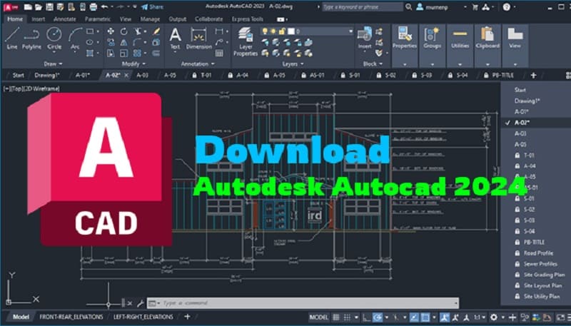 Trải nghiệm ứng dụng Autocad làm việc